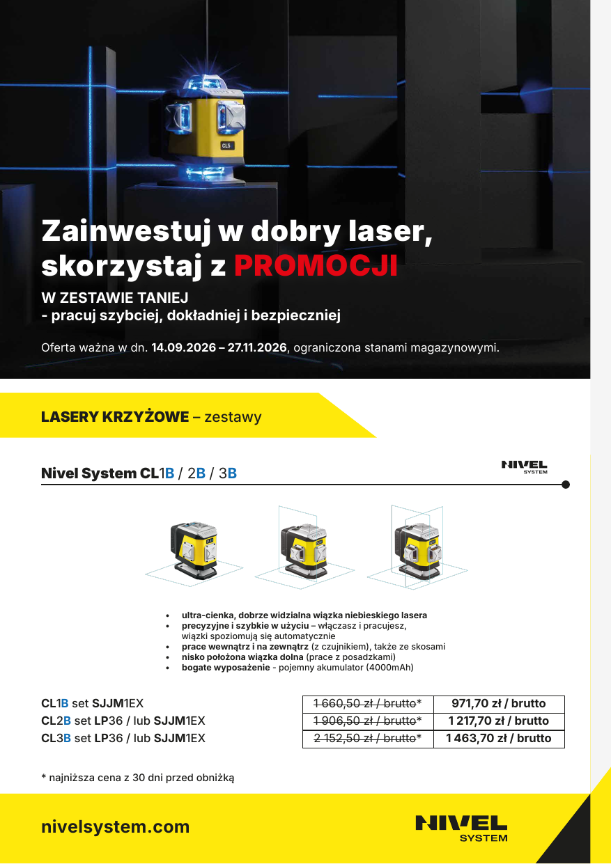 Zainwestuj w dobry laser – PROMOCJA JESIEŃ 2026